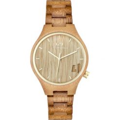 Zegarek Giacomo Design Drewniany damski GD08401. Brązowe zegarki damskie marki Giacomo Design. Za 487,99 zł.