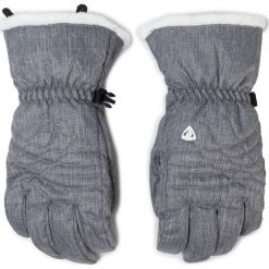 Rękawice narciarskie ROSSIGNOL - Glory G RLIWG31 Heather Grey 280. Szare rękawiczki damskie Rossignol, bez wzorów, ze skóry ekologicznej. W wyprzedaży za 129,00 zł.