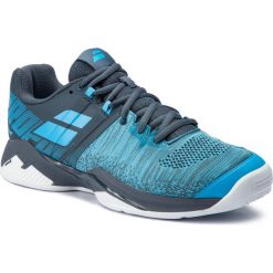 Buty BABOLAT - Propulse Blast Clay 30S19446 Grey/Blue. Szare buty sportowe męskie Babolat, z tworzywa sztucznego, bez zapięcia, tenisowe. W wyprzedaży za 349,00 zł.