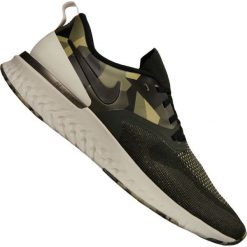 Wielokolorowe Buty biegowe Nike Odyssey React 2 Flyknit Gpx M AT9975-302. Zielone buty sportowe męskie Nike, na wiosnę, z materiału, bez zapięcia, do biegania. W wyprzedaży za 499,00 zł.