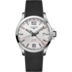 ZEGAREK LONGINES L3.728.4.76.9. Szare, analogowe zegarki męskie LONGINES, ze stali. Za 5000,00 zł.