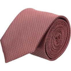 Krawat platinum brąz classic 200. Pomarańczowe krawaty męskie marki Recman, z tkaniny, eleganckie. Za 69,00 zł.