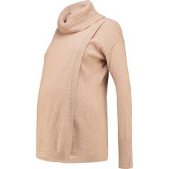 Swetry klasyczne damskie: Seraphine Sweter camel