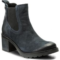 Botki LASOCKI - 4381-01 Granatowy. Niebieskie buty zimowe damskie marki Lasocki, z materiału. Za 229,99 zł.