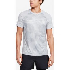 Under Armour Qualifier Iso-Chill Run Weightless Koszulka Szary. Szare podkoszulki męskie Under Armour, s, bez wzorów, z elastanu, biznesowe, bez kołnierzyka, krótkie. Za 240,95 zł.