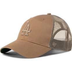 Czapka z daszkiem 47 BRAND - Mlb Los Angeles Dodgers Branson B-BRANS12CTP-KH Khaki. Pomarańczowe czapki męskie 47 Brand, bez wzorów, z bawełny. Za 89,00 zł.