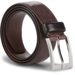 Pasek Męski BOSS - Erron 50389781 203. Pomarańczowe paski męskie Boss, w paski, ze skóry. Za 299,00 zł.