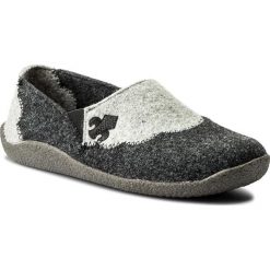 Kapcie DR. BRINKMANN - 340193 Anthrazit. Szare klapki damskie marki Dr. Brinkmann, bez wzorów, z tworzywa sztucznego, bez obcasa. W wyprzedaży za 169,00 zł.