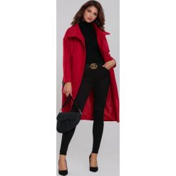 Czerwony Płaszcz Derita. Czerwone płaszcze damskie Renee, s, eleganckie, długie. Za 189,99 zł.