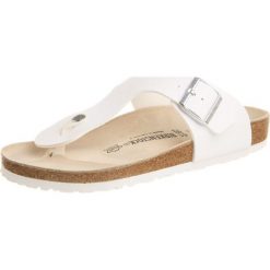 Birkenstock Japonki weiß. Białe japonki damskie Birkenstock, z materiału. Za 209,00 zł.