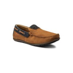 LASOCKI FOR MEN MB-JURA3-01. Brązowe półbuty męskie Lasocki For Men, bez wzorów, ze skóry, bez zapięcia. Za 189,99 zł.