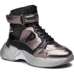 Sneakersy PINKO - Lugano Sneaker AI 19-20 BLKS1 1H20NX Y5MH Argento/Nero IZ2. Żółte półbuty damskie Pinko, ze skóry. W wyprzedaży za 749,00 zł.