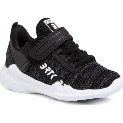 Sneakersy BARTEK - 75208-BIK Czarny. Czarne trampki chłopięce Bartek, bez wzorów, ze skóry ekologicznej, na rzepy. Za 139,00 zł.