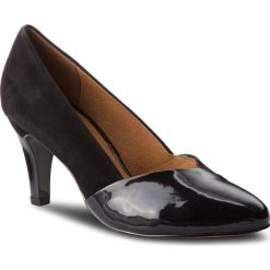 Półbuty CAPRICE - 9-22407-21 Black Comb 019. Czarne creepersy damskie Caprice, ze skóry ekologicznej, na obcasie. Za 249,90 zł.
