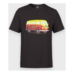 Koszulka męska PeaceBus. Koszulki męskie MegaKoszulki, m, bez wzorów, z bawełny, z podwójnym kołnierzykiem, bez rękawów. Za 61,90 zł.