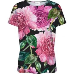 Colour Pleasure Koszulka damska CP-030 192 czarno-różowa r. XL/XXL. Różowe bluzki damskie marki Colour pleasure, xl. Za 70,35 zł.