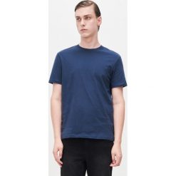 T-shirt z bawełny organicznej - Granatowy. Niebieskie t-shirty damskie Reserved, s, bez wzorów, z bawełny, bez kołnierzyka. Za 25,99 zł.