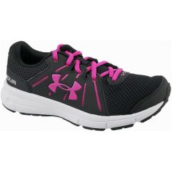 Under Armour Ua W Dash Rn 2 1285488-003 38 Czarne. Czarne buty sportowe damskie marki Under Armour, bez wzorów, sportowe, do biegania. W wyprzedaży za 269,99 zł.