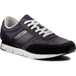 Sneakersy CALVIN KLEIN JEANS - Juan SE8549 Blue/Blue. Niebieskie sneakersy męskie Calvin Klein Jeans, na co dzień, bez wzorów, z jeansu, bez zapięcia. W wyprzedaży za 339,00 zł.