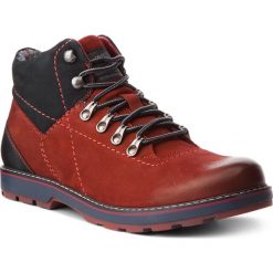 Trapery LASOCKI FOR MEN - MI07-A355-A206-01 Czerwony. Czerwone buty zimowe męskie Lasocki For Men, ze skóry. Za 229,99 zł.