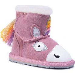 Buty EMU AUSTRALIA - Magical Unicorn Walker B12409 Pale Pink. Różowe śniegowce dziewczęce EMU Australia, bez zapięcia. Za 219,00 zł.