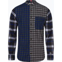 Tommy Hilfiger - Koszula męska – Lewis Hamilton, niebieski. Szare koszule męskie marki TOMMY HILFIGER, l, z bawełny, button down, z długim rękawem. Za 379,95 zł.