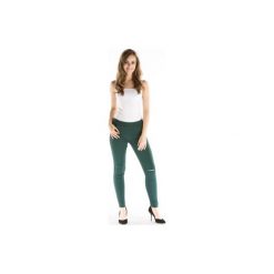 Spodnie damskie legginsy, gładkie. Szare spodnie damskie marki TXM. Za 23,99 zł.