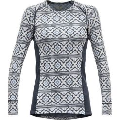 Devold Bluzka Damska Ona Woman Shirt, Night, L. Szare topy sportowe damskie marki Devold, l, z długim rękawem. Za 369,00 zł.