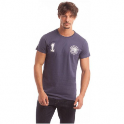 Polo Club C.H.A T-Shirt Męski Xl Niebieski. Niebieskie koszulki polo męskie Polo Club C.H..A, xl, bez wzorów, polo, bez rękawów. W wyprzedaży za 109,00 zł.