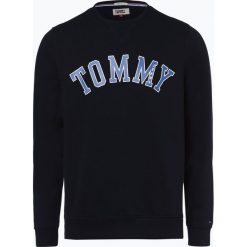 Tommy Jeans - Męska bluza nierozpinana, niebieski. Niebieskie bejsbolówki męskie Tommy Jeans, m, z nadrukiem, z bawełny. Za 349,95 zł.