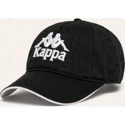 Kappa - Czapka. Czarne czapki damskie Kappa, bez wzorów, z bawełny. Za 59,90 zł.