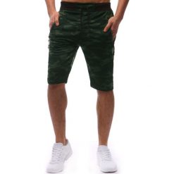 Spodenki i szorty męskie: Spodenki dresowe męskie woodland camo (sx0609)