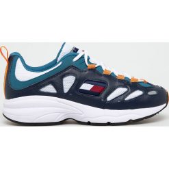 Tommy Hilfiger - Buty EM0EM00344. Białe buty sportowe męskie TOMMY HILFIGER, ze skóry, na sznurówki. W wyprzedaży za 399,90 zł.