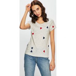Scotch & Soda - Top. Białe bluzki damskie Scotch & Soda, s, bez wzorów, z bawełny, z okrągłym kołnierzem. W wyprzedaży za 129,90 zł.