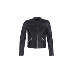Kurtki skórzane Vero Moda VMKHLOE. Czarne kurtki damskie Vero Moda, s, bez wzorów, bez kaptura. Za 179,00 zł.