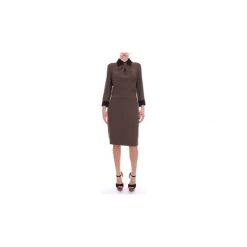 Sukienki krótkie Moschino A04245534. Zielone sukienki damskie MOSCHINO, bez wzorów, bez kołnierzyka, z krótkim rękawem, krótkie, mini. Za 2110,89 zł.