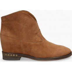 Botki rude Alegra. Brązowe botki damskie marki Badura. Za 359,99 zł.