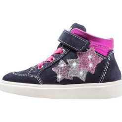 Richter Tenisówki i Trampki wysokie atlantic/fuchsia. Niebieskie trampki dziewczęce marki Richter, ze skóry. Za 359,00 zł.