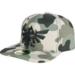 The Legend Of Zelda Camouflage 3D Embroidery Snapback Cap Czapka Snapback kamuflaż. Szare czapki damskie The Legend Of Zelda, z aplikacjami, z tworzywa sztucznego. Za 62,90 zł.