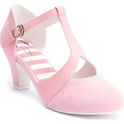 Buty ślubne damskie: Czółenka "Ava" w kolorze jasnoróżowym