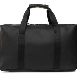 Torba RAINS - Gym Bag 1338 Black. Czarne torby męskie skórzane Rains, bez wzorów, ze skóry ekologicznej, sportowe. Za 319,00 zł.