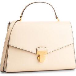 Torebka TORY BURCH - Juliette Top-Handle Satchel 51022 New Cream 122. Brązowe topy damskie Tory Burch, bez wzorów, ze skóry, klasyczne, duże, bez dodatków. W wyprzedaży za 1469,00 zł.