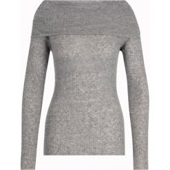 Sweter Patrizia Pepe 8M0893/A5J4-S259. Szare swetry damskie Patrizia Pepe, s, bez wzorów, z wełny, klasyczne, bez rękawów, bez kaptura. W wyprzedaży za 319,00 zł.