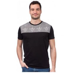 Brave Soul T-Shirt Męski Tristan S Czarny. Czarne t-shirty męskie marki Brave Soul, s. W wyprzedaży za 32,00 zł.
