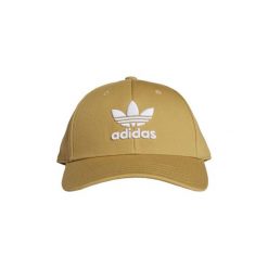 Czapki z daszkiem adidas Czapka Trefoil Baseball. Brązowe czapki męskie Adidas, bez wzorów. Za 69,95 zł.