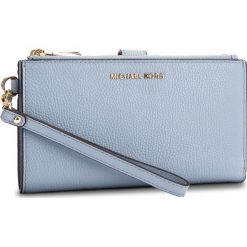Portfele damskie: Duży Portfel Damski MICHAEL KORS – Wristlets 32T7GAFW4L Pale Blue
