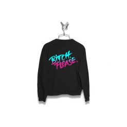 Bluza Bitch Please Damska. Czarne bluzy damskie Failfake, xs, bez wzorów, bez rękawów, bez kaptura. Za 160,00 zł.