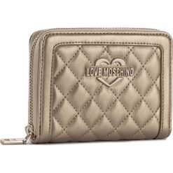 Portfele damskie: Duży Portfel Damski LOVE MOSCHINO - JC5506PP15LA0901 Oro