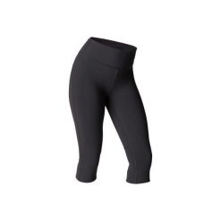 Rybaczki do dynamicznej jogi. Czarne rybaczki damskie DOMYOS, xl, bez wzorów, z elastanu. Za 79,99 zł.