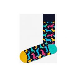 Happy Socks Dog Skarpetki Wielokolorowy. Skarpetki męskie Happy Socks, bez wzorów, z elastanu. Za 51,95 zł.
